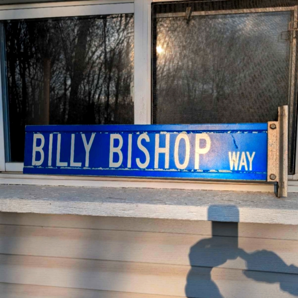 Blue Street Sign - Picture 2 of 2